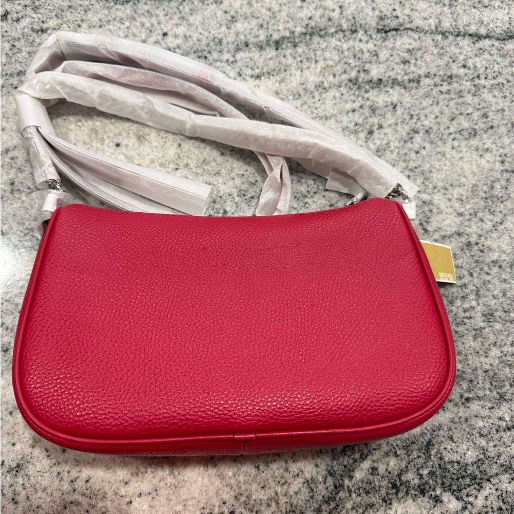 Michael Kors Red Las Vegas Crossbody Bag - Picture 2 of 9